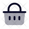 icon for shopping bucket