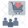 shopping experience icon