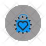 heart money icon png