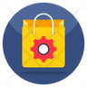 shopping done icon svg