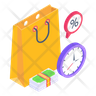 time duration icons free