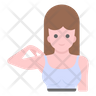 icon for shoulder rotation exercise
