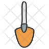 shovel and mud symbol