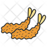 cooked shrimp icon