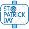 clover sign board icon svg