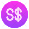 icon for singapore currency