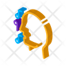 icon for singing man