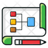 icons for website flow diagram