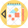 icon for sketching paper