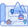 resort map icon download