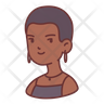 skinhead avatar icon svg
