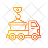 skip truck symbol