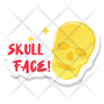 icons for skull and bones