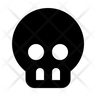 skull head icon download
