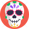 skull mask icon png