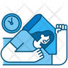 rest bed icon
