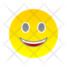 free slightly smiling face icons