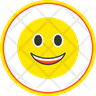 slightly smiling face symbol
