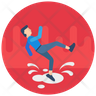 clumsy man icons