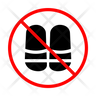 no slippers icon download