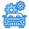 icons for automatic gear car