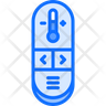 smart temperature remote icons