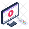 internet tv icon