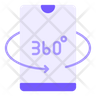 mobile 360 view icon png