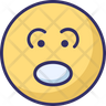 smiling face eyebrows icon png