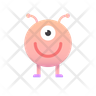 icon for smiling alien