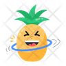 icon for cute pineapple