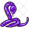 icon for creepy snake