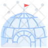 snow hut symbol