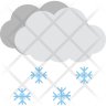 snowflake cloud emoji