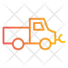 free snow plow truck icons
