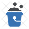 icons for soap bucket