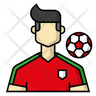icon for soccer player