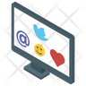 social media platform emoji