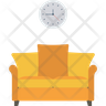 lamp and sofa icon png