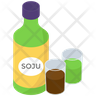 soju bottle icon png