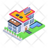 solar house icon