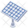 icons for photovoltaic cell