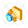 melting earth icon png