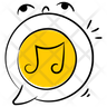 song message icon