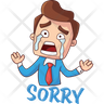 icon for sorry