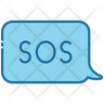icon sos chat