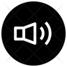 icon for audio waves