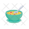icons for breakfast bowl
