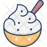 icons for sour cream