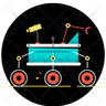 parabolic vehicle emoji